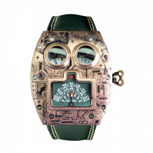AZIMUTH Mr. Roboto Bronzo Custom gravure